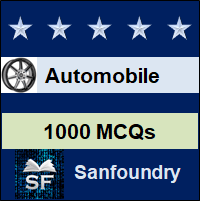 Automobile Engineering MCQ (Multiple Choice Questions) - Sanfoundry